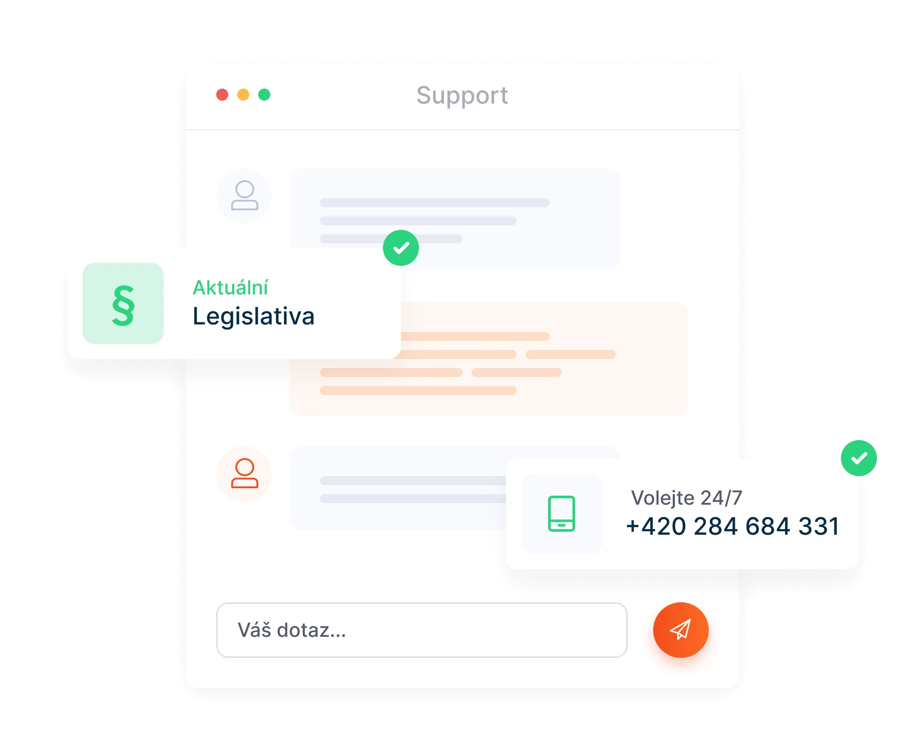 Uživatelská podpora k online školení o BOZP a PO